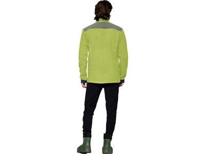 Norrona trollveggen warm3 Jacket M's, dark citron/deep lichen green - Bild 6
