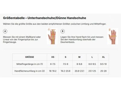 Therm-ic Thin Ultra Heat Liner Gloves, black - Bild 7