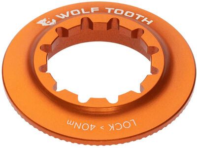Wolf Tooth Centerlock Rotor Lockring - Innenverzahnung, orange