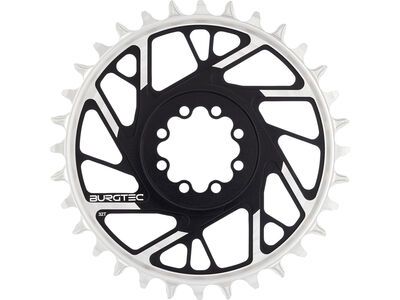 Burgtec 3 mm Offset Thick Thin Chainring SRAM 8-Bolt, black - Bild 9