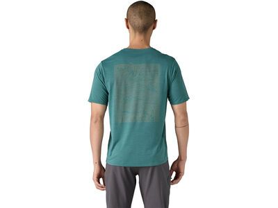 Patagonia Men's Capilene Cool Daily Graphic Shirt Strataspire, wetland blue x-dye - Bild 4