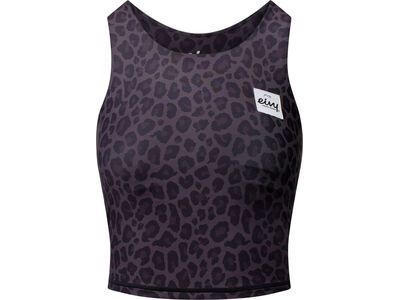 Eivy Cover Up Top black leopard