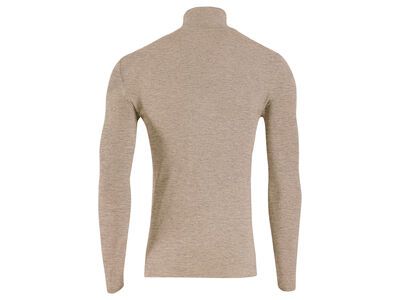 Iron-ic Cashmere Shirt with High Collar and Long Sleeves - Women, natural melange - Bild 2