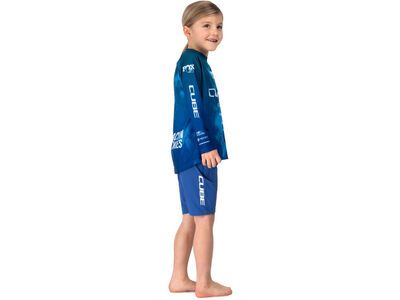 Cube MTB Trikot Rookie X Actionteam langarm, blue´n´green - Bild 6