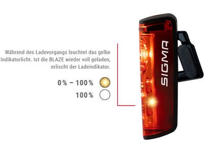 Sigma Blaze m. Bremslichtfunktion, schwarz - Bild 3