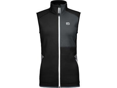 Ortovox Merino Fleece Vest W, black raven - Bild 1