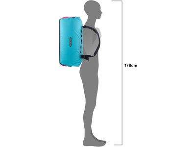 ORTLIEB Duffle Lite Cyber 60 L, blue/pink - Bild 12