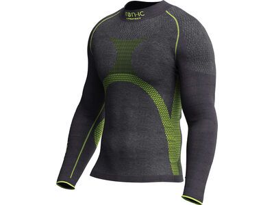 Iron-ic Long-Sleeve T-Shirt Man I-Protect, black/neon - Bild 2