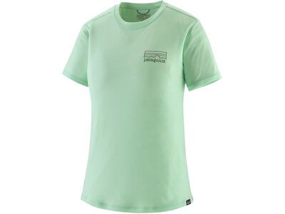 Patagonia Women's Capilene Cool Merino Blend Graphic Shirt rinsed green