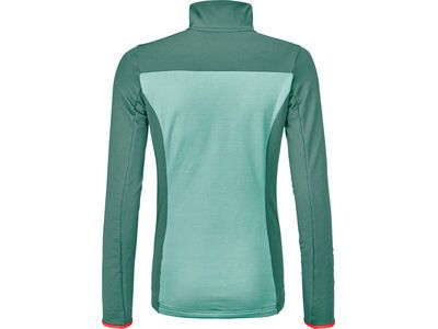 Ortovox Merino Fleece Light Zip Neck W, arctic grey - Bild 2