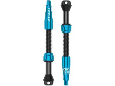 Lezyne CNC TLR Valve Pro - 60 mm, blue