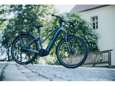 Cube Kathmandu Hybrid Deluxe SLX 800 Trapeze, mineralblue´n´blue - Bild 12