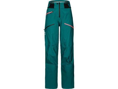 Ortovox 3L Deep Shell Pants W, pacific green