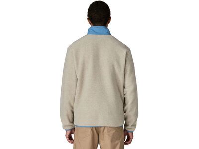 Patagonia Men's Synchilla Jacket, oatmeal heather w/shore blue - Bild 4