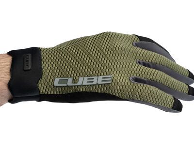 Cube Handschuhe Gravity Langfinger TM, green´n´grey - Bild 4