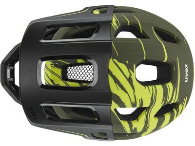 uvex react jr. fullface, dark olive matt - Bild 5