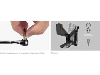 Topeak Omni ToolCard - Ratsche & Innensechskant-Schlüsseln - Bild 10