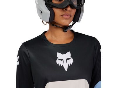Fox Womans Ranger LS Jersey Grid, black - Bild 5