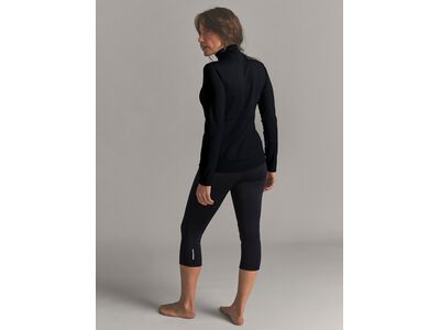 Ortovox Fleece Light Zip Neck W, black raven - Bild 6