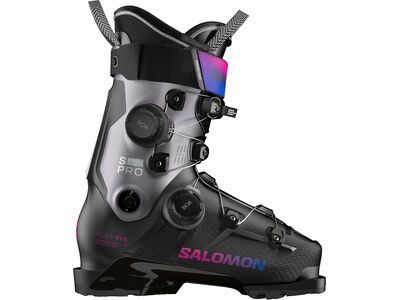 Salomon S/Pro Supra Dual BOA 115 W black/beluga met./beetroot purple
