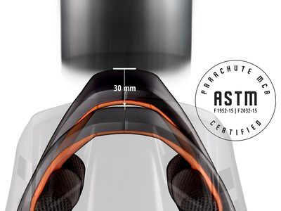 MET Parachute MCR MIPS, white iridescent/matt - Bild 8