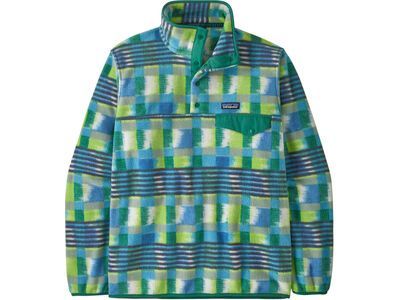 Patagonia Men's Lightweight Synchilla Snap-T Pullover Painted Lines, shore blue - Bild 1