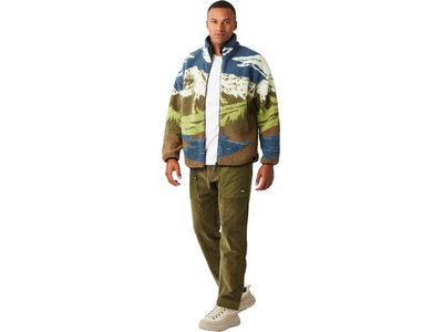Picture Hafdals Zip Fleece, cloudy landsc sherpa m - Bild 7