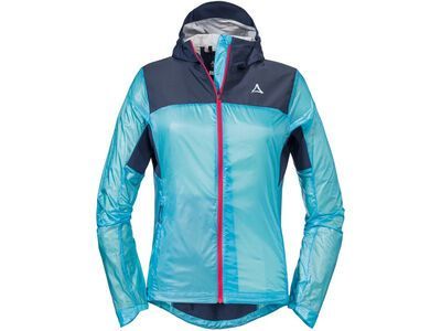Schöffel Hybrid Jkt Flow Trail L, medium turquoise