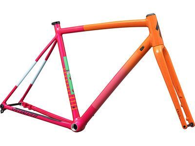 Specialized Crux DSW Frameset, amber glow/vivid pink/met. midnight shadow/speckle - Bild 2