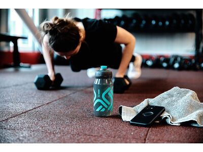 Fidlock Fidguard Bottle 600 Antibacterial, transparent black/green - Bild 7