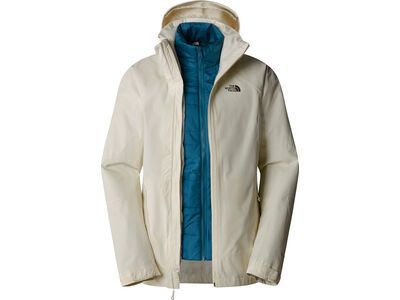 The North Face Women’s Inlux Triclimate, white dune dark heather