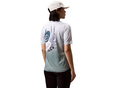 Endura Damen Singletrack Kurzärmeliges Bedrucktes T-Shirt, aero blue - Bild 4