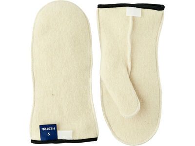 Hestra Wakayama Wool Liner Mitt, offwhite - Bild 1