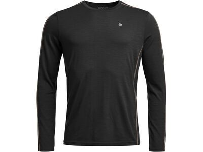Ortovox 185 Rock'n'wool Long Sleeve M, black raven