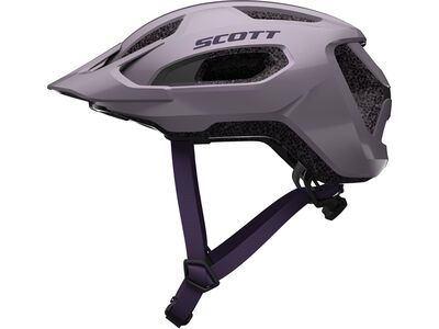 Scott Supra Helmet silver purple