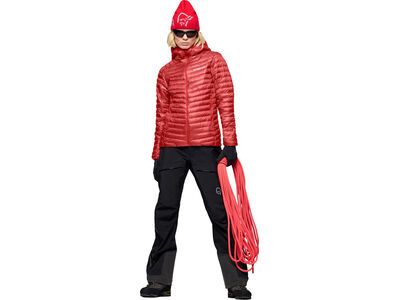 Norrona trollveggen down800 super light Hood W's, baked apple - Bild 7