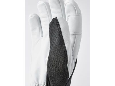 Hestra Army Leather Patrol Gauntlet 5 Finger, charcoal - Bild 7