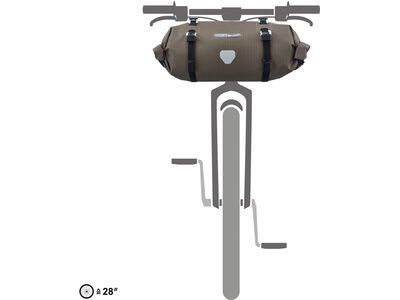ORTLIEB Handlebar-Pack Flex 9 L, dark sand - Bild 8