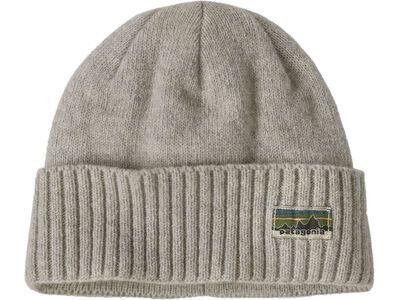 Patagonia Brodeo Beanie OG Legacy Label, crisp grey
