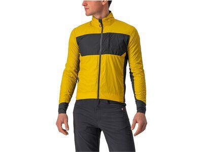 Castelli Unlimited Puffy Jacket, goldenrod/dark gray