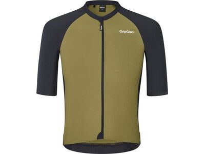 GripGrab Grinta Short Sleeve Jersey, olive green - Bild 2