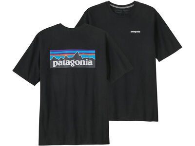 Patagonia Men's P-6 Logo Responsibili-Tee black
