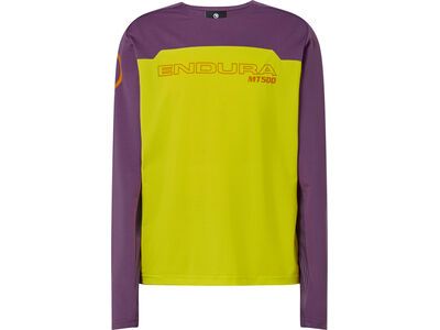 Endura Kinder MT500 Burner Langärmeliges Trikot, end citrus - Bild 1