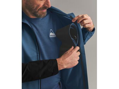 Ortovox Ortler Softshell Plus Jacket M, blue nunatak - Bild 8