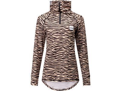 Eivy Icecold Zip Top, zebra