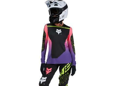 Fox Womans Flexair LS Jersey Elevated, black - Bild 3