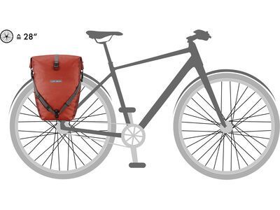 ORTLIEB Back-Roller Plus CR (Paar), salsa - dark chili - Bild 8