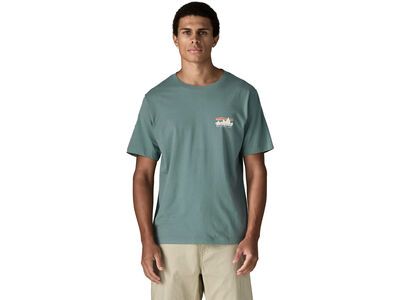 Patagonia Men's '73 Skyline T-Shirt, blue sage - Bild 3