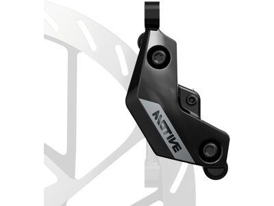 SRAM Motive Silver Stealth - VR, gloss black anodized - Bild 7