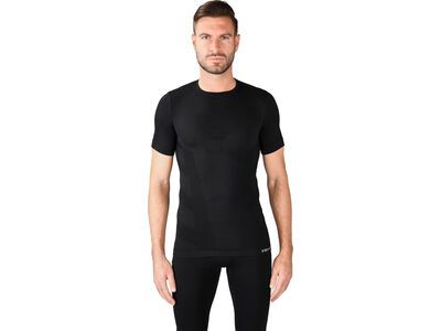 Iron-ic Techno Fleece Short-Sleeve T-Shirt Thermic - Man, black - Bild 3